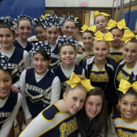 <p>The Walter Panas cheerleaders at Saturday&#x27;s competition.</p>