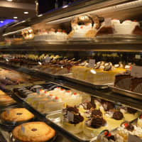 <p>The new dessert casing is located in the front of the diner, right when you walk in.</p>