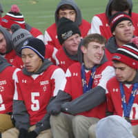 <p>Somers players at last weekend&#x27;s state championship parade and ceremony.</p>