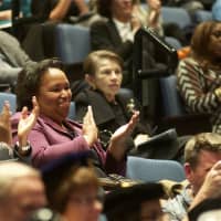 <p>Westchester Community College hosted an Inauguration ceremony Friday for Dr. Belinda S. Miles at the school&#x27;s Academic Arts Building.</p>
