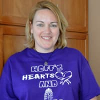 <p>Trish Hoffman, captain of Hoff&#x27;s Hearts and Soles.</p>