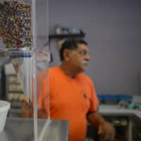 <p>Iscreamery employee Dominic says the warm weather is doing wonders for all businesses.</p>