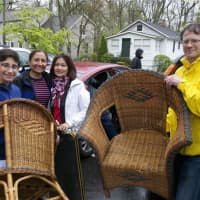 <p>Darien Boys Scouts held their Giant Tag Sale Sunday at the Andrew Memorial Scout Cabin.</p>