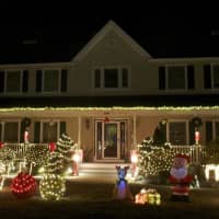<p>Holiday lights in Hopewell Junction.</p>