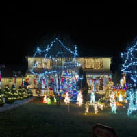 <p>Holiday lights at Martin Rd. in Hopewell Junction.</p>