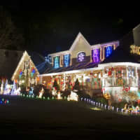 <p>Holiday lights at Traci Lane in Hopewell Junction.</p>