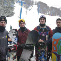 <p>Skiers and boarders enjoyed their first weekend on the slopes in Putnam County, as Thunder Ridge opened on Friday.</p>