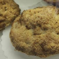 <p>One of the many pies at Riviera Bakehouse - this apple crumb.</p>