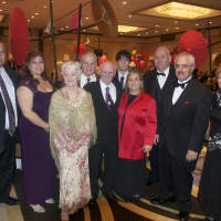 <p>Some of the EMS workers who were honored at Saturday night&#x27;s Putnam Hospital gala.</p>