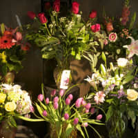 <p>Flowers ready for delivery.</p>
