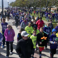 <p>More than 2,000 people turn out to participate in the Walk to End Alzheimer&#x27;s at Calf Pasture Beach in Norwalk on Sunday morning.</p>