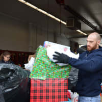 <p>A record 52 agencies were on hand to help at this year&#x27;s Bergen County PBA toy drive.</p>