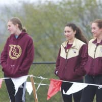 <p>Members of the Arlington track and field team at Friday&#x27;s meet.</p>