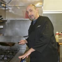 <p>Beacon Falls Cafe owner and chef Bob Nevelus.</p>