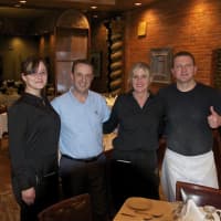 <p>Owner Ken Berisha and some of the staff at Beacon&#x27;s Brother&#x27;s Trattoria.</p>