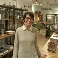 <p>Courtney Sedor in her Raven Rose Floral &amp; Gift Boutique in Beacon.</p>