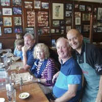 <p>Gus&#x27;s Peter Kissel greets some of the regulars at Gus&#x27;s Franklin Park Restaurant.</p>