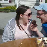 <p>Dutchess County residents flocked to the annual K104.7 Cupcake Festival Sunday in the Village of Fishkill on a windy, but beautiful, Mother&#x27;s Day afternoon.</p>