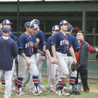 <p>-The Byram Hills High baseball team took to the road Tuesday afternoon to take on Rye, in a game played at Disbrow Park.</p>