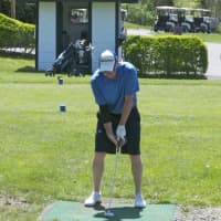 <p>Golfers enjoy the great weather at the Ridgefield Golf Course.</p>