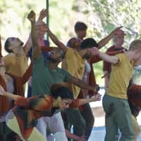 <p>Michael McElroy and the Broadway Inspirational Voices, featuring Tony Award-winning performers and renowned dancer Matthew Rushing, draw large crowds to the sanctuary all afternoon at Community Day at Grace Farms in New Canaan.</p>