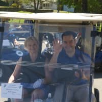 <p>Golfers enjoy the great weather as they head out for the Regional YMCA of Western Connecticut 27th annual Golf Classic recently at the Richter Park Golf Course in Danbury.</p>