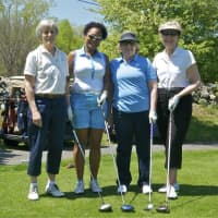 <p>Golfers enjoy the great weather at the Richter Golf Course in Danbury.</p>
