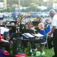 <p>The Southern Dutchess Concert Band performs Wednesday at Geering Park.</p>
