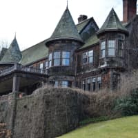 <p>The historic Atwood-Blauvelt Mansion on Kinderkamack Road in Oradell. Mayor Diane Carmelo Didio would like to see it restored and preserved rather than used as a site for affordable housing.</p>