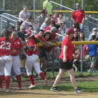 <p>The Suffern High School softball team hit the road Thursday afternoon to take on North Rockland in a game played at North Rockland High School in Thiells.</p>