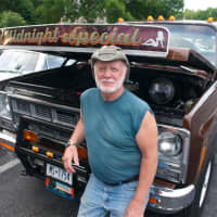 <p>Steve Trochan of Beacon, with his &#x27;79 GMC pickup.</p>