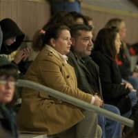 <p>The crowd takes in the action Thursday at Pawling.</p>