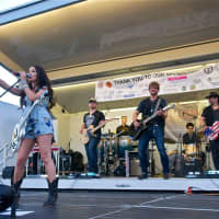 <p>Fresh off her first international tour, Westchester County&#x27;s own Jessica Lynn returned to play a special homecoming concert Sunday night in front a huge crowd of adoring fans at Yorktown&#x27;s Jack DeVito Veterans Memorial Field.</p>
