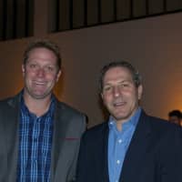 <p>Northern Westchester Hospital President Joel Seligman (R), and Michael Schwartz at Saturday&#x27;s benefit. </p>