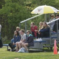 <p>Fans take in the action on a beautiful spring day at Pawling High School.</p>