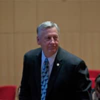 <p>Sheriff Adrian &quot;Butch&quot; Anderson at Thursday&#x27;s State of the County address.</p>