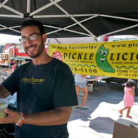 <p>Local produce and lots of other goods brought nice crowds out to the Down To Earth Farmers Market in Ossining Saturday, despite temperatures in the mid-90s and high humidity.</p>