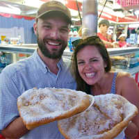 <p>Fried dough is one of the most popular items at the food court.</p>