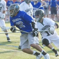 <p>The Pleasantville and Bronxville High School boys lacrosse teams added a new chapter to their rivalry Thursday when the two met up again in the Section 1 Class C championship game at White Plains High School.</p>