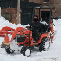 <p>Clearing snow in Beacon.</p>