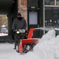 <p>Digging out on Main Street in Beacon.</p>