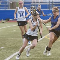 <p>The Pearl River High girls lacrosse team locked horns with two-time defending sectional champion Bronxville in the Class C championship game Thursday night at Mahopac high school.</p>