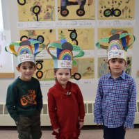 <p>Daniel Warren Elementary School kindergartners celebrated their 100th day of school on Tuesday, Feb. 14.</p>