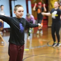 <p>Pelham elementary school youngsters jumping for the American Heart Association, raising more than $25,000.</p>