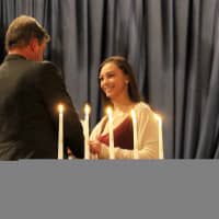<p>The National Honor Society incucted Westlake High student Danielle Diaz during ceremony on Jan. 7.</p>