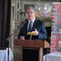 <p>David Moore, production manager at Prime Lending, was guest speaker during Westchester Real Estate’s annual Agent Awards Lunch at The Briarcliff Manor this month.</p>