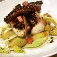 <p>Grilled octopus on a bed of potatoes is one of the new &quot;small bites&quot; being offered at Del&#x27; Arte in Orangeburg.</p>