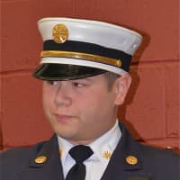 <p>Ross Rhien was sworn in as assistant chief.</p>