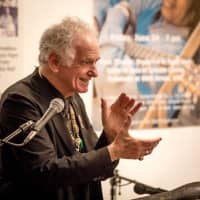 <p>David Amram, celebrated his 85th birthday at the Jazz Forum in Tarrytown.</p>