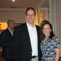 <p>Rye residents Douglas DeStaebler and Laura Kelleher each were honored with the Gold Spirit Award by the Rye YMCA.</p>